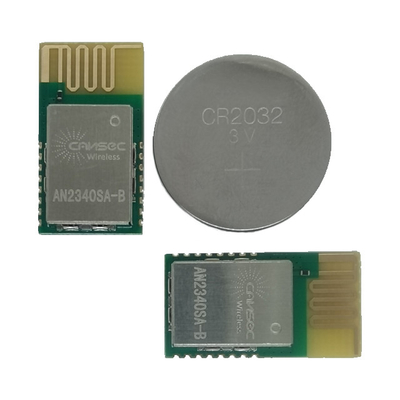 CANSEC AN2340 BLE 5.3 /ZigBee Multiprotocol kleine Größe Niedrige Energie AT Befehl Anpassbares Signalsignal CC2340