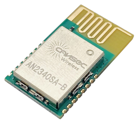 CANSEC AN2340 BLE 5.3 /ZigBee Multiprotocol kleine Größe Niedrige Energie AT Befehl Anpassbares Signalsignal CC2340