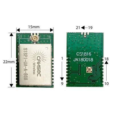 S1SPI-UA-A 1uA Subventions-Gigahertz-Modul 14dBm mit Chipset St. Spirit-1