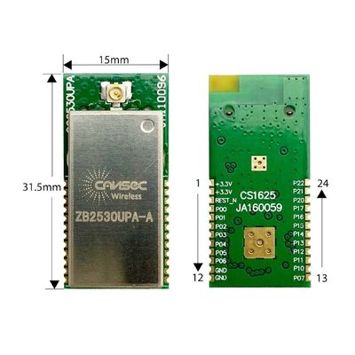 PWB-Antennen-Ti-Modul Zigbee CC2530 ZB2530UPA-A mit Endverstärker
